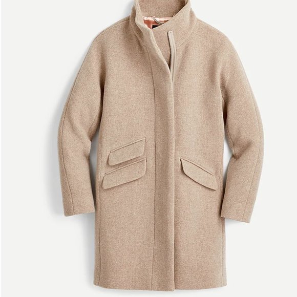 J. Crew Jackets & Blazers - J.Crew Cocoon coat in Italian stadium-cloth wool